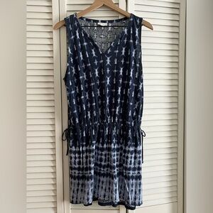 Pure Jill Sleeveless Tie-Dye Top